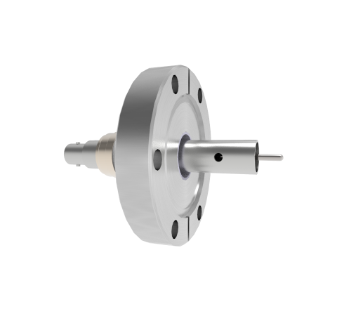 BNC Floating Shield  500V 3.6 Amp 0.094 304 Stn. Stl. Conductor CF2.75 Flange Without Plug