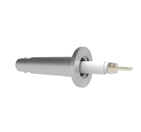 SHV Grounded Shield Exposed 20kV 16.5 Amp 0.094 Nickel Conductor KF16 Flange Without Plug