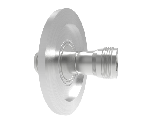 Type N 50 Ohm Double Ended 1.5kV 1 Amp KF40 Flange Without Plug