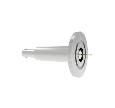 SHV Grounded Shield Recessed 10kV 8.2 Amp 0.051 Nickel Conductor KF25 Flange Without Plug