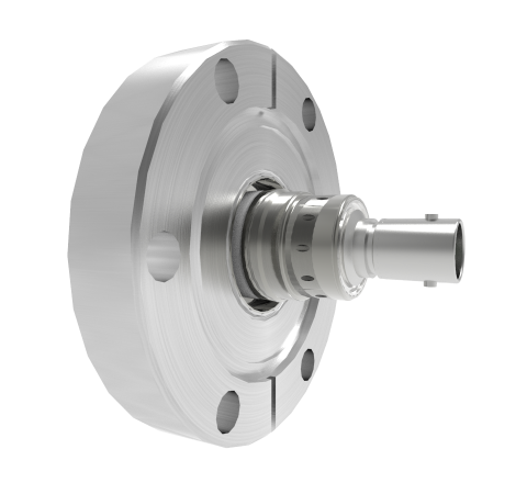 BNC 50 Ohm Floating Shield  500V 0.8 Amp CF2.75 Flange Without Plug