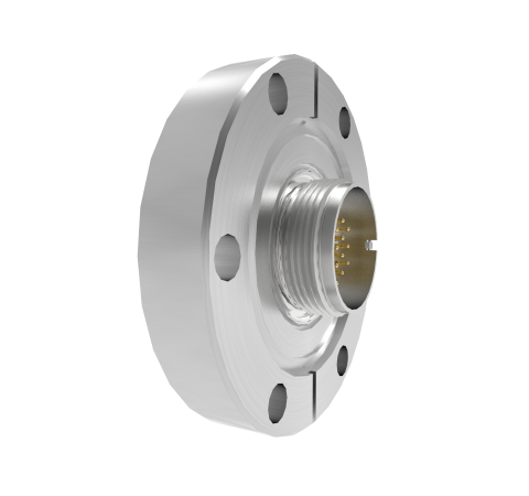 19 Pin Circular Connector, 26482 Series, 1kV, 3 Amp, Gold Plated Conductors, Double Ended, CF2.75