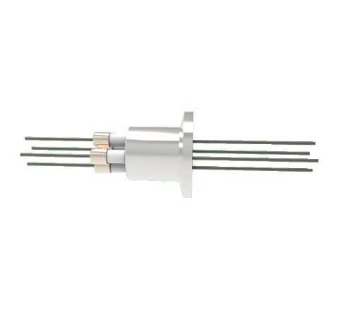 0.050 Conductor Diameter 4 Pin 6kV 13.5 Amp Molybdenum Conductor in a KF16