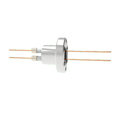 0.050 Conductor Diameter 2 Pin 6kV 27 Amp Copper Conductor in a CF1.33