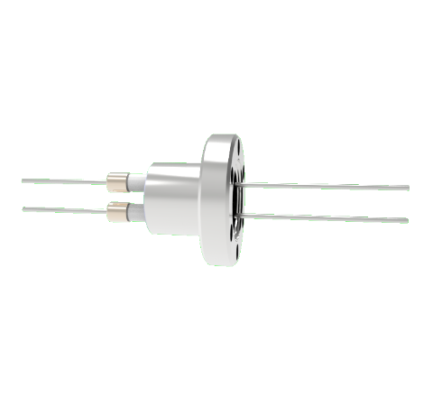 0.050 Conductor Diameter 2 Pin 6kV 1.8 Amp 304 Stn. Stl. Conductor in a CF1.33