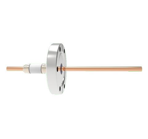 0.250 Conductor Diameter 1 Pin 12kV 185 Amp Copper Conductor in a CF2.75