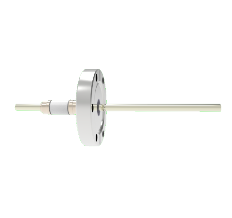 0.250 Conductor Diameter 1 Pin 12kV 56 Amp Nickel Conductor in a CF2.75