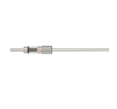 0.250 Conductor Diameter, SAPPHIRE INSULATOR, 1 Pin 12kV 56 Amp Nickel Conductor Weld