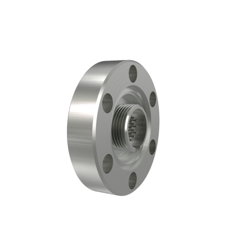 Micro C 19 Pin Circular Connector, 250V, 0.018 inch Diameter Rhodium Plated Conductors, CF1.33 Flange