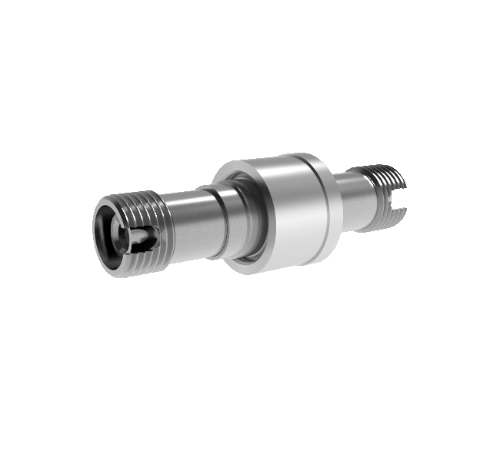 Fiber Optic Feedthrough, Multimode, Hermetic, FC-FC Adapter, Weld In, 50/125µm