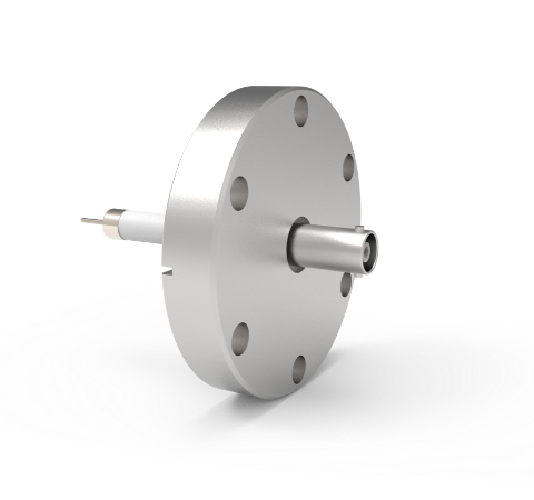 SHV Grounded Shield Exposed 10kV 8.2 Amp 0.051 Nickel Conductor CF2.75 Flange Without Plug