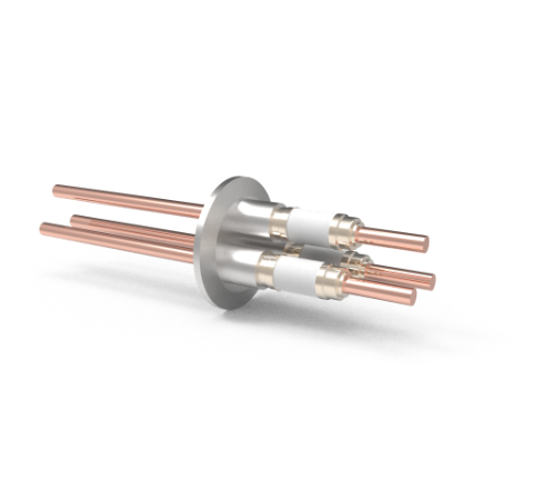 0.250 Diameter Conductor 3 pin 12kV 185 Amp Copper Conductor in KF40