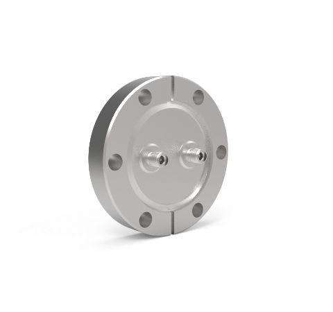 SMA 50 Ohm Grounded Shield 500V 0.8 Amp 2 each in a CF2.75 Flange Without Plug