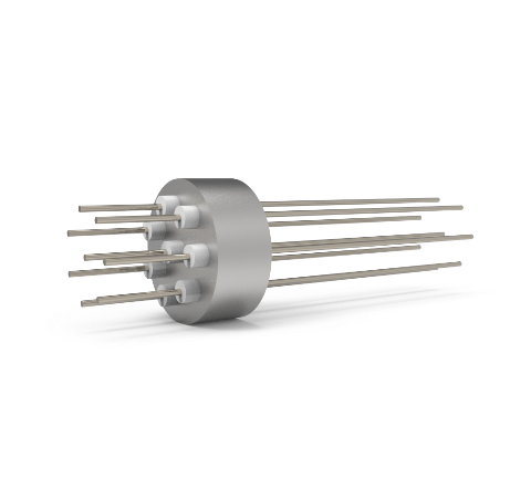 0.032 Conductor Diameter 8 Pin 1.5kV 5 Amp Nickel Conductor Weld