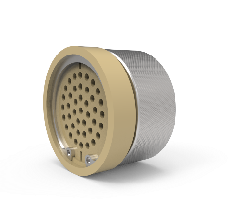 Mil-C-26482 Circular, Peek Vacuum Side Plug, 41 Pin, Copper Alloy Crimp Contacts, 1kV, 3 Amp