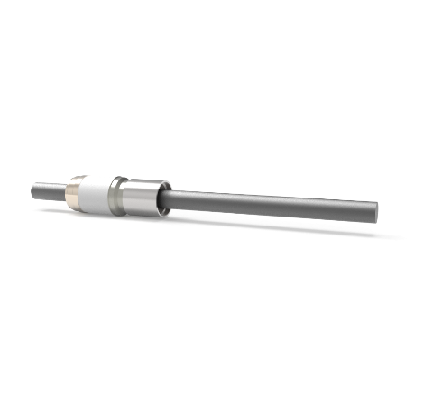 0.375 Conductor Diameter 1 Pin 8kV 165 Amp Molybdenum Conductor Weld