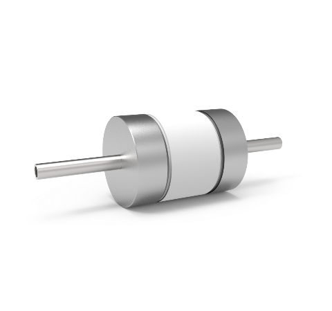 Plasma Break, Helical Ceramic Isolator with Customizable End Fittings, Helix Length 10.5 Inches, Tube ID 0.85 Inches, Stn. Stl. Tube